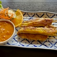 Chicken Satay Skewers (5 Pcs) (GF)